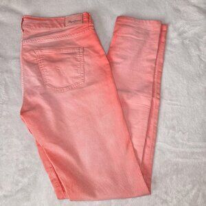 Pepe Jeans Ladies  Pixie Skinny regular waist slim leg washed size 29